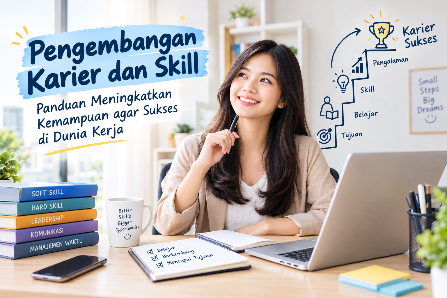 Pengembangan Karier dan Skill: Panduan Meningkatkan Kemampuan agar Sukses di Dunia Kerja